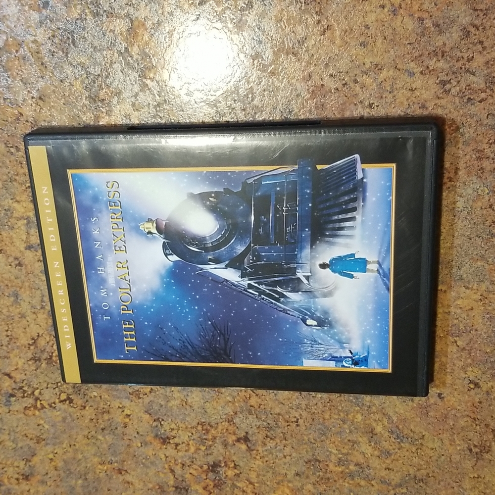 The Polar Express movie DVD, EUC